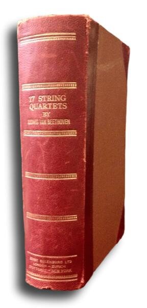 17 STRING QUARTETS BY LUDWIG VAN BEETHOVEN
