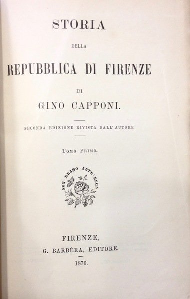 STORIA DELLA REPUBBLICA DI FIRENZE