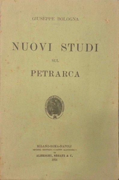 NUOVI STUDI SUL PETRARCA