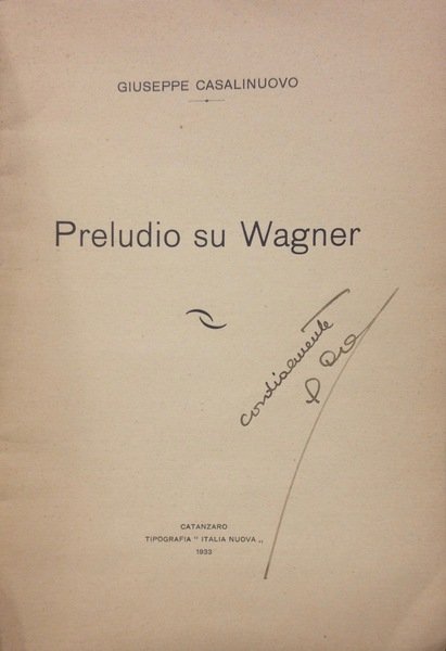 PRELUDIO SU WAGNER