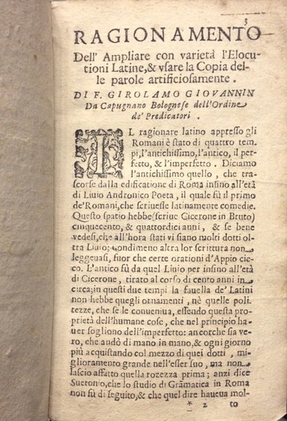 ELEGANZE SCIELTE DA ALDO MANUTIO Con la Copia della lingua …