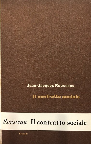 IL CONTRATTO SOCIALE