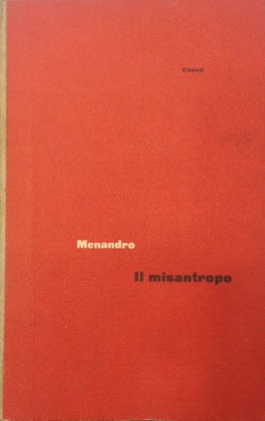 IL MISANTROPO