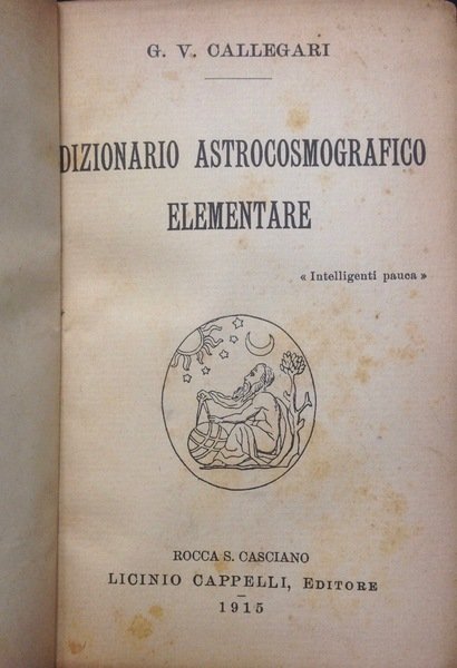 DIZIONARIO ASTROCOSMOGRAFICO ELEMENTARE