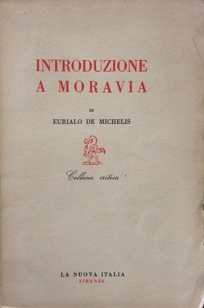 INTRODUZIONE A MORAVIA