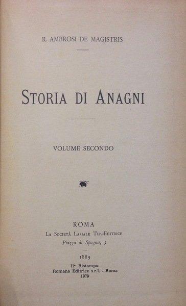 STORIA DI ANAGNI