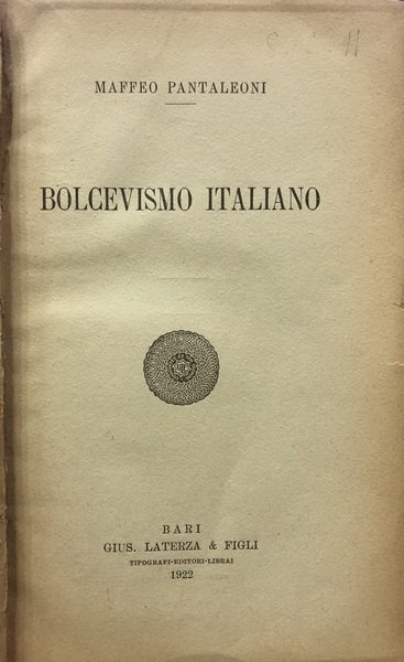 BOLCEVISMO ITALIANO