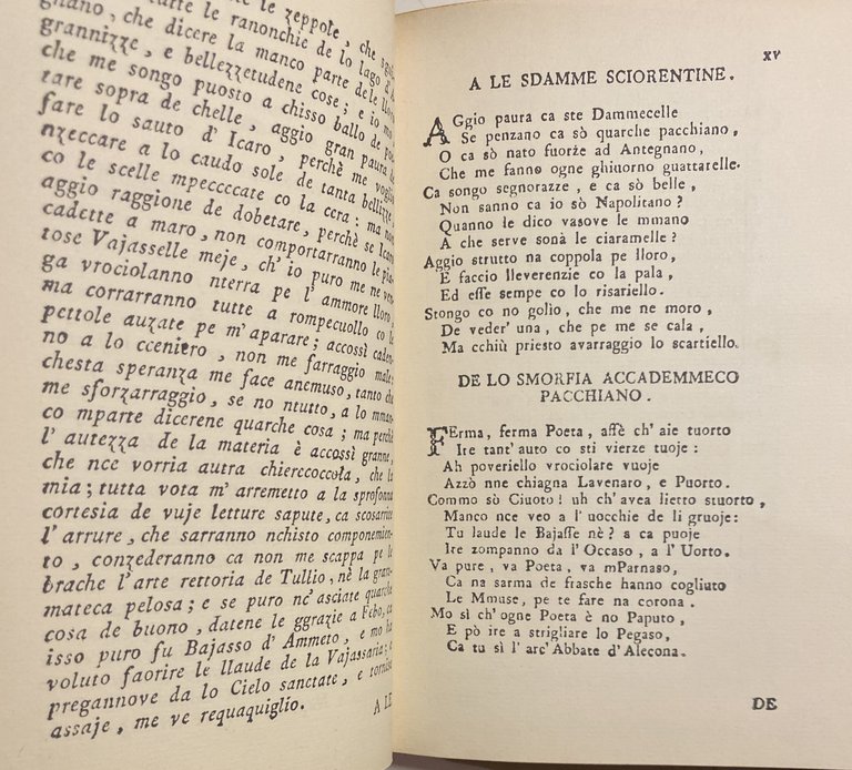 IL PORCELLI. COLLEZIONE DI TUTTI I POEMI IN LINGUA NAPOLETANA. …