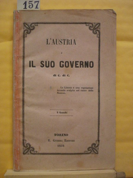 L'AUSTRIA E IL SUO GOVERNO.