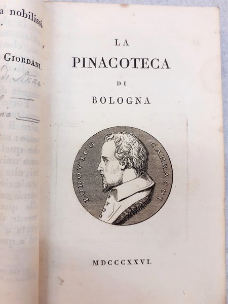 CATALOGO DEI QUADRI CHE SI CONSERVANO NELLA PINACOTECA DELLA PONTIFICIA …