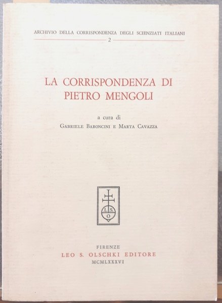LA CORRISPONDENZA DI PIETRO MENGOLI.