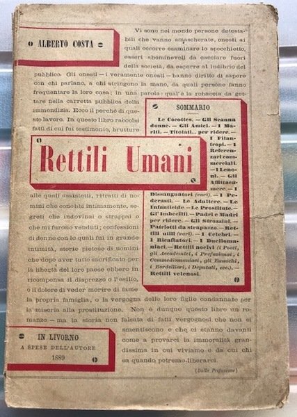RELITTI UMANI.