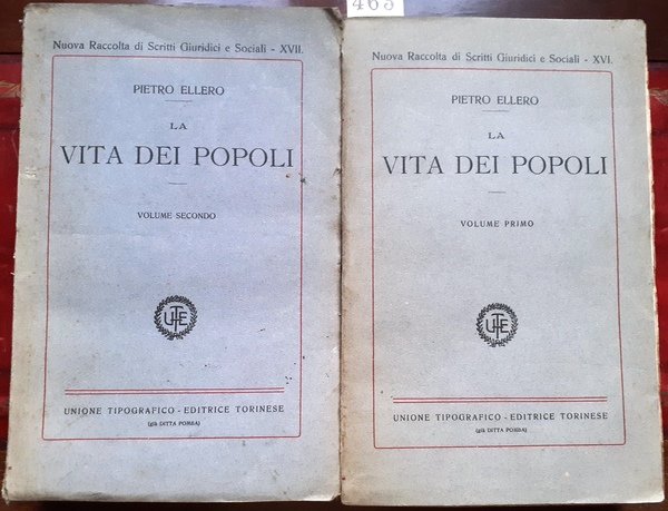 LA VITA DEI POPOLI.,