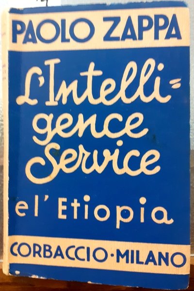 L'INTELLIGENCE SERVICE E L'ETIOPIA.