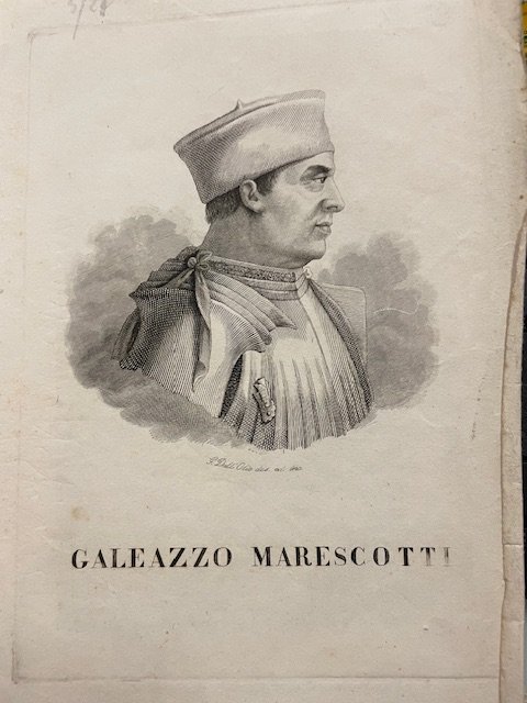 BIOGRAFIA DI GALEAZZO MARESCOTTI.