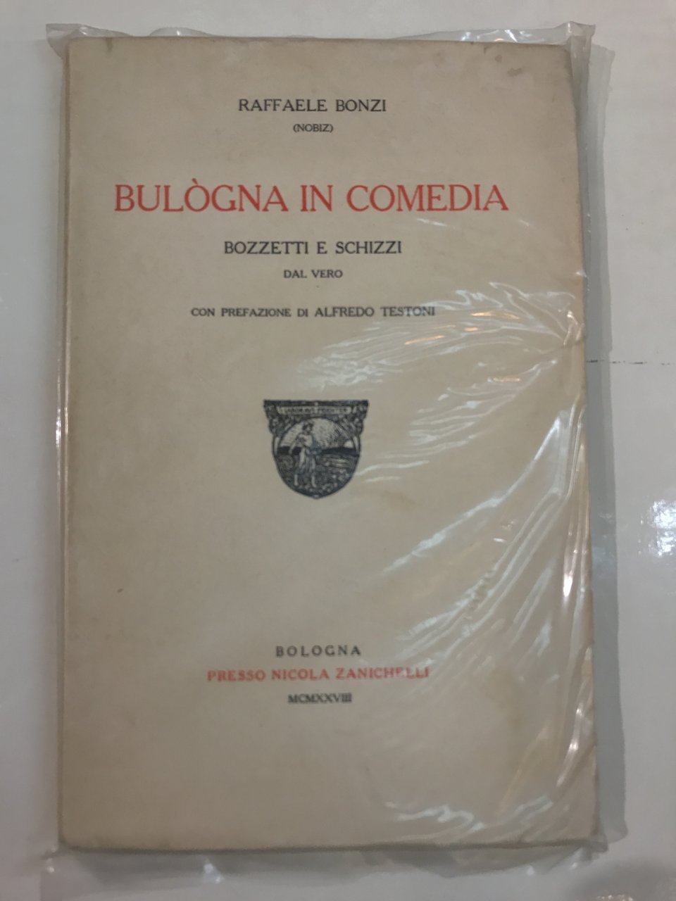 BULÒGNA IN COMEDIA- BOZZETTI E SCHIZZI DAL VERO.