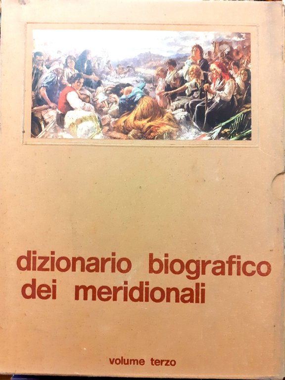 DIZIONARIO BIOGRAFICO DEI MERIDIONALI.