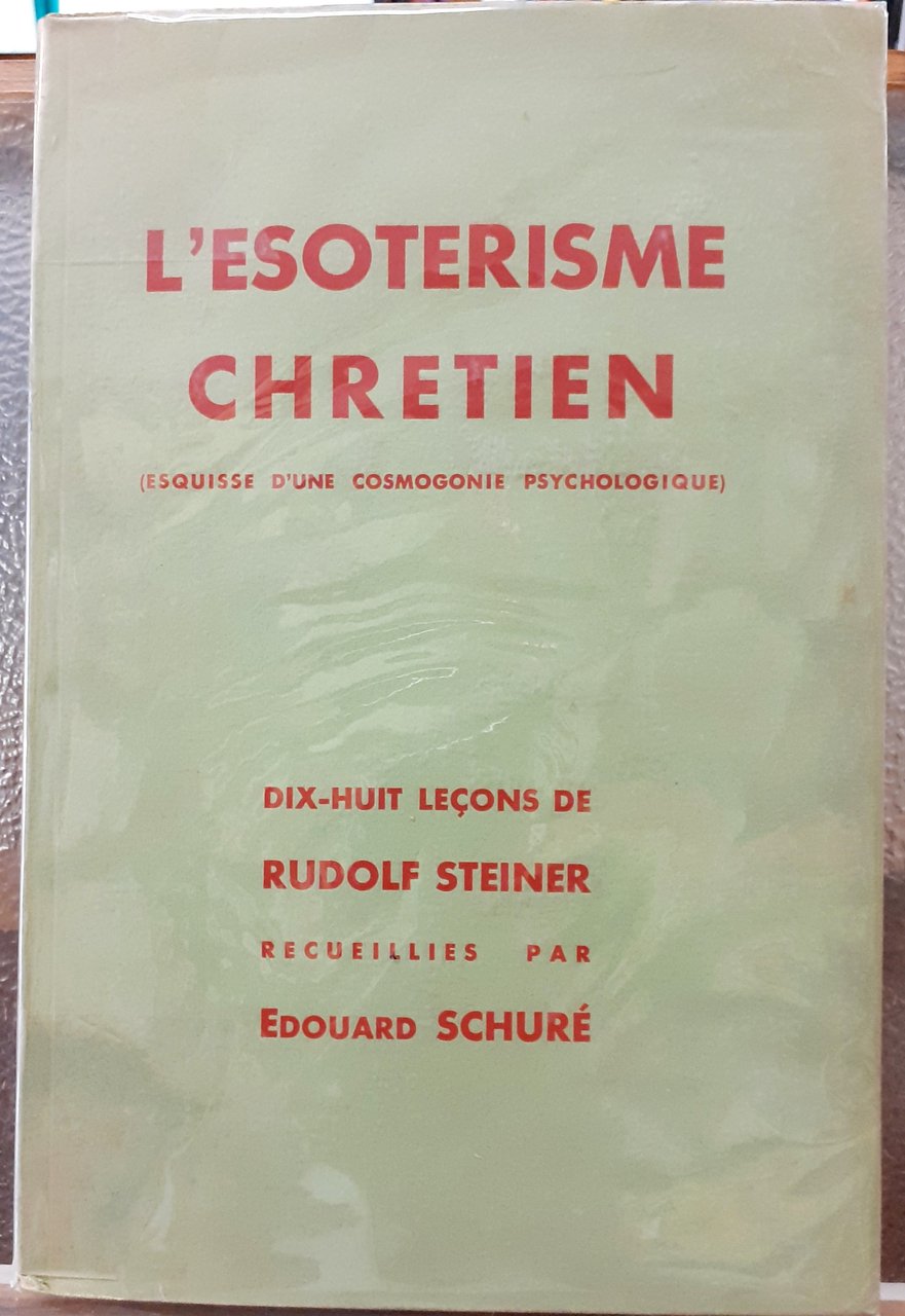 ESQUISSE D'UNE COSMOGONIE PSYCHOLOGIQUE, D'APRES DES CONFERENCES FAITES A PARIS …