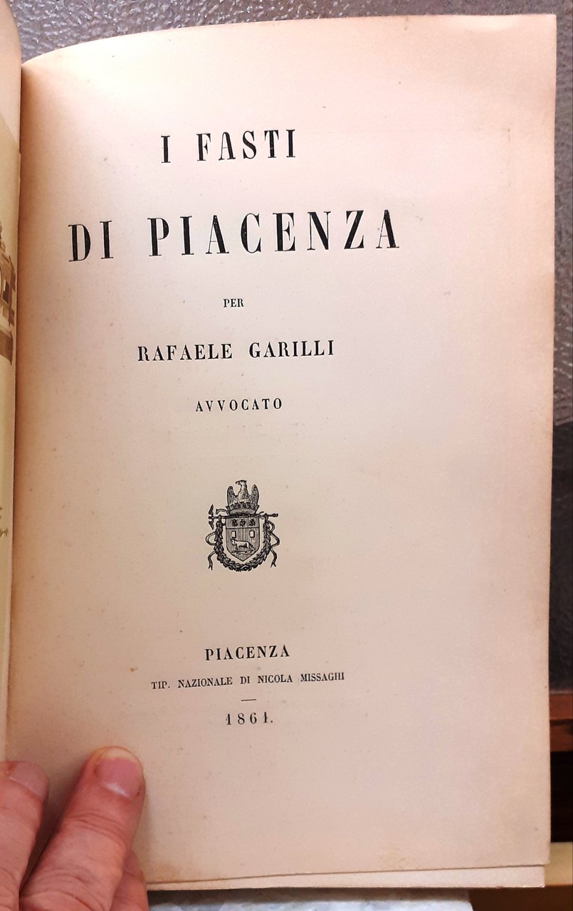 I FASTI DI PIACENZA.