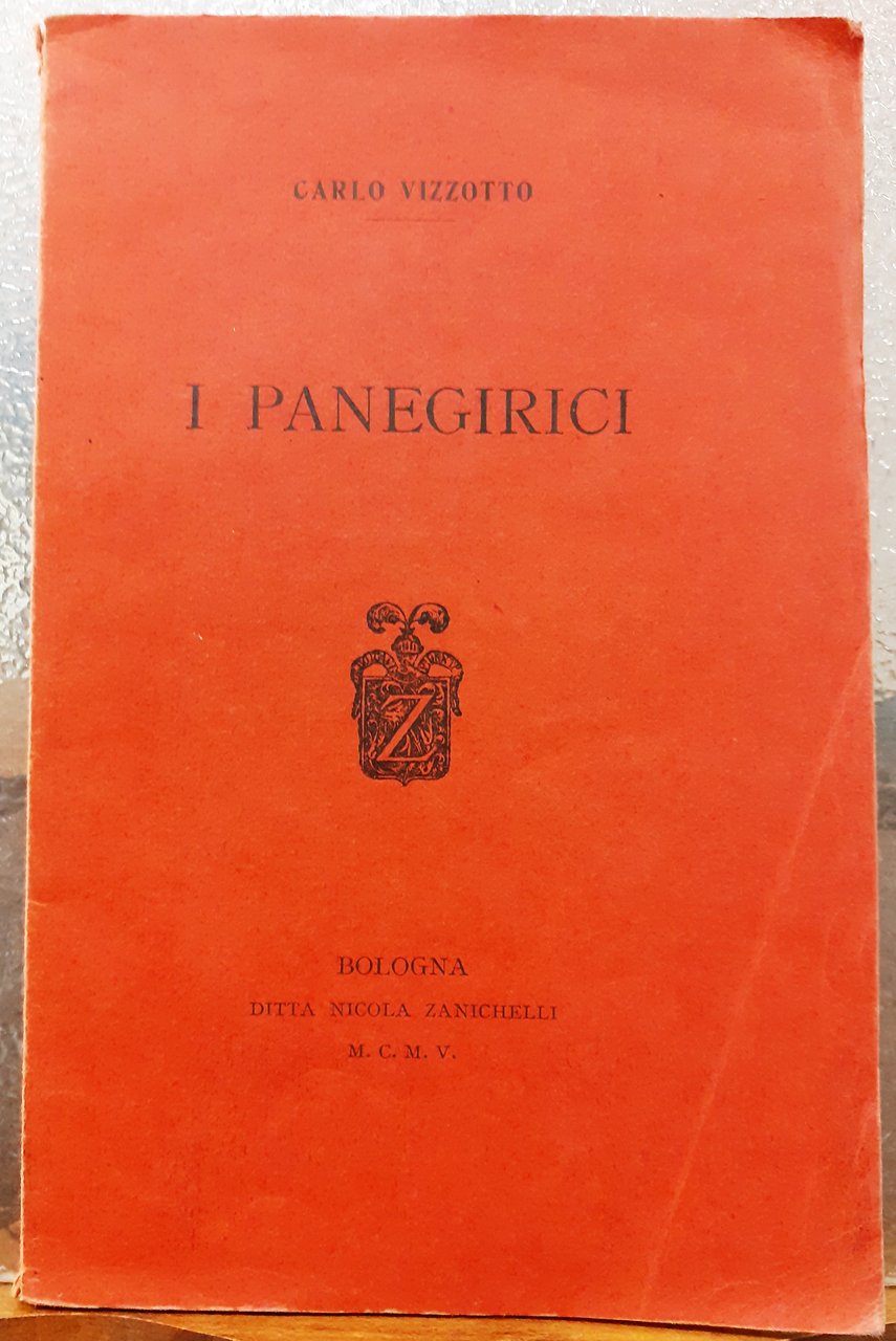 I PANEGIRICI. II. I CARRACCI. Elogio pronunciato nel Liceo Musicale …