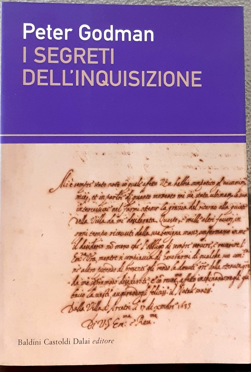 I SEGRETI DELL'INQUISIZIONE.