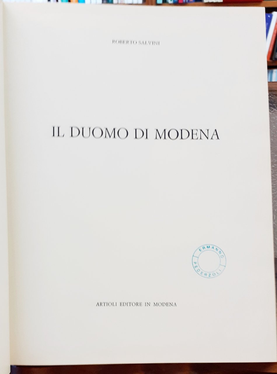 IL DUOMO DI MODENA.