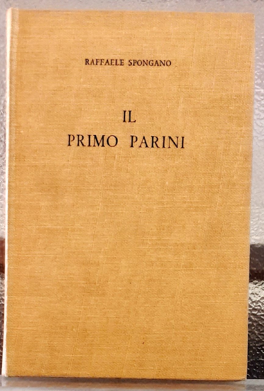 IL PRIMO PARINI.