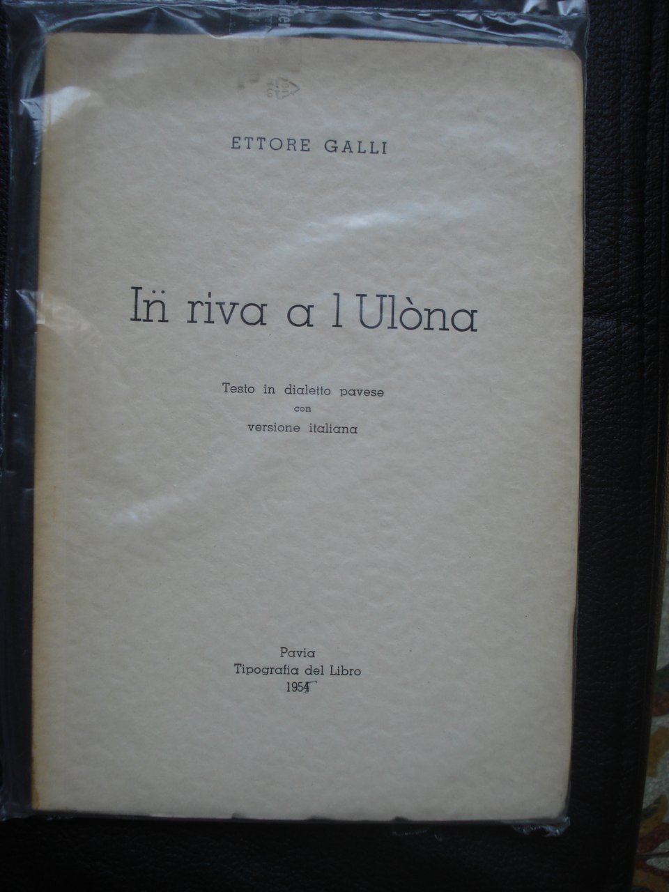 IN RIVA A L ULÒNA.