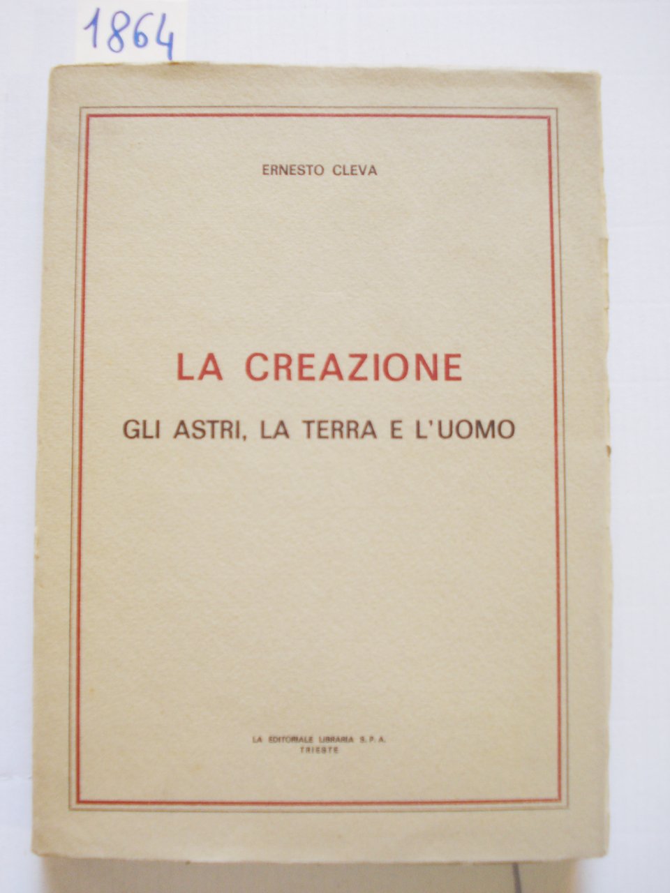 LA CREAZIONE, GLI ASTRI, LA TERRA E L'UOMO.