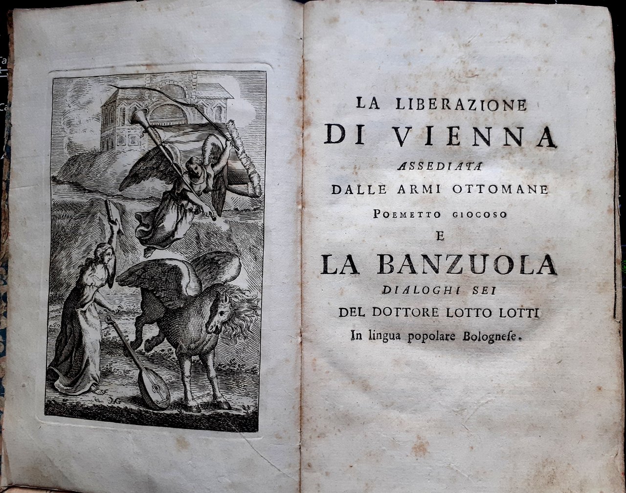 LA LIBERAZIONE DI VIENNA ASSEDIATA DALLE ARMI OTTOMANE. POEMA GIOCOSO …