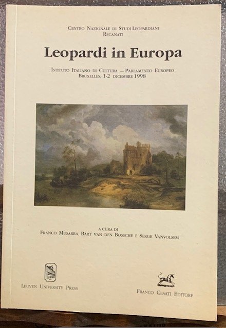 LEOPARDI IN EUROPA. (Istituto Italiano di Cultura - Parlamento Europeo …
