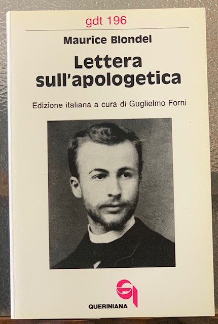 LETTERA SULL'APOLOGETICA.