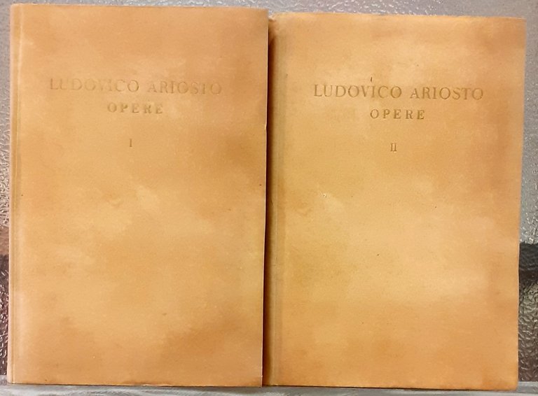 OPERE: ORLANDO FURIOSO., A cura di Mario Apollonio.