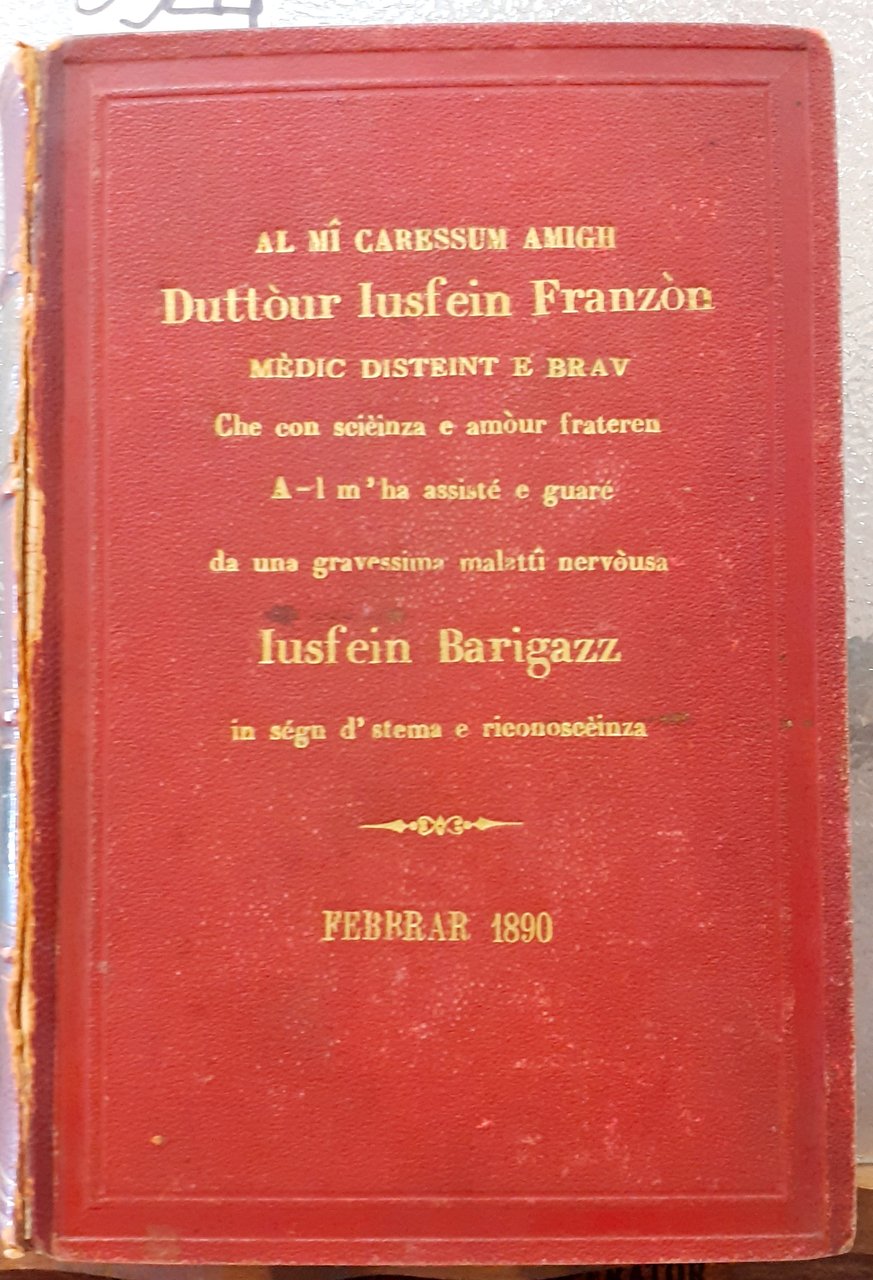 POESI' IN DIALETT BULGNEIS.