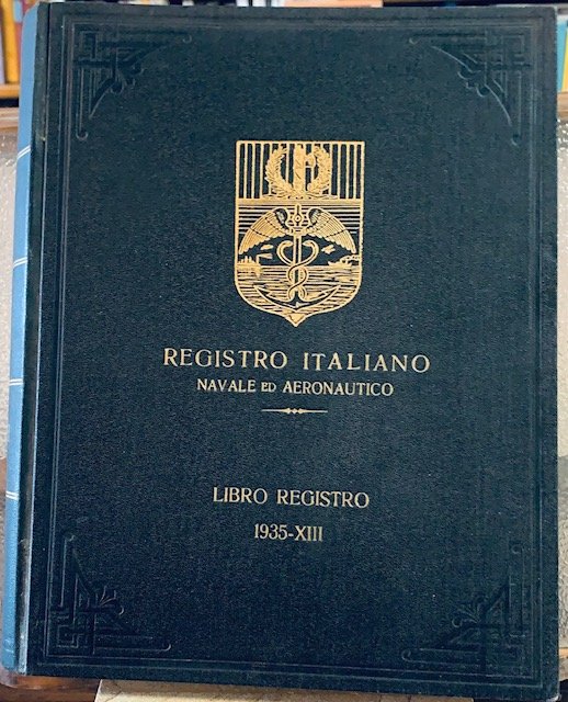 REGISTRO ITALIANO NAVALE ED AERONAUTICO (R.I.N. ed A.) PER LA …