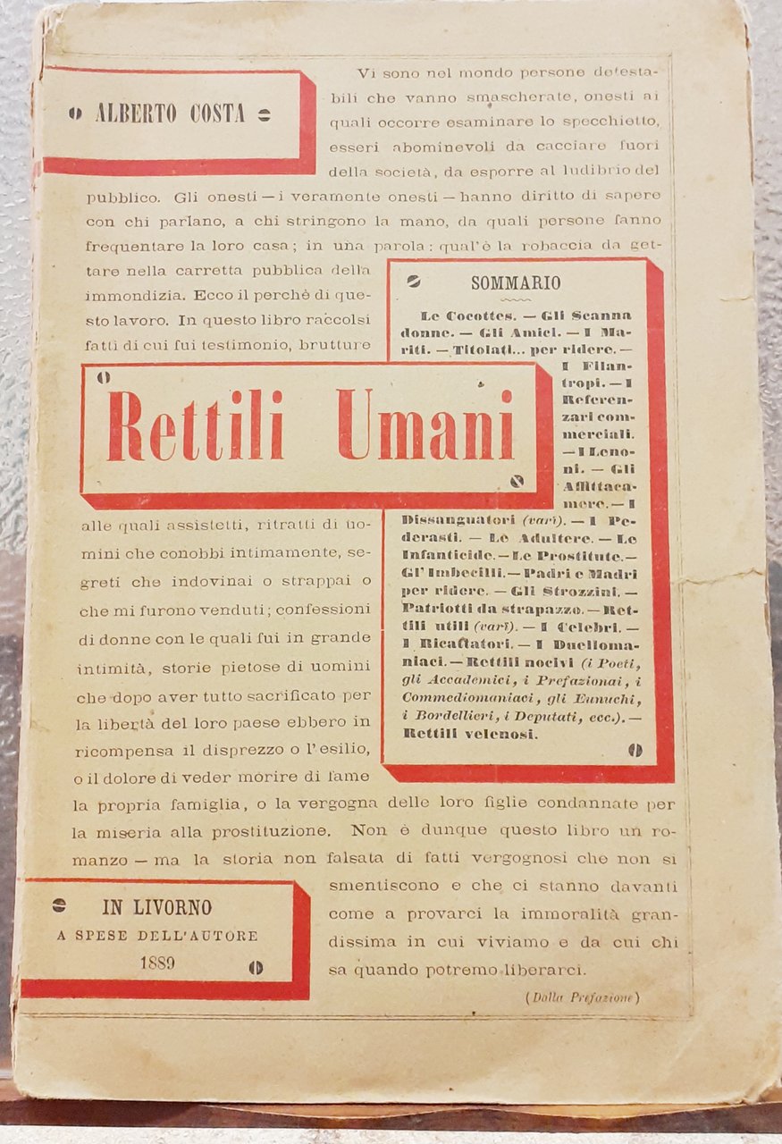 RELITTI UMANI.