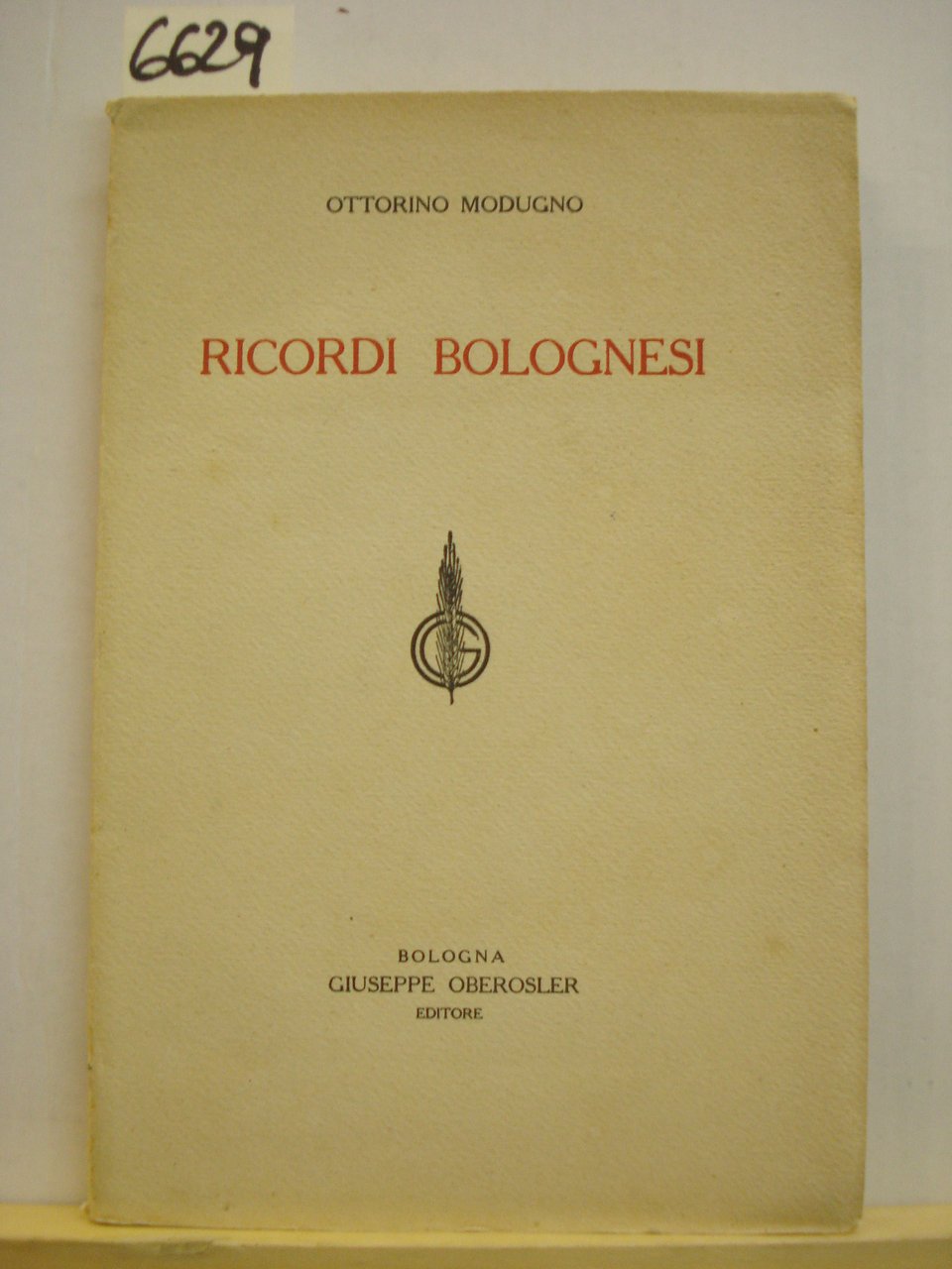 RICORDI BOLOGNESI.
