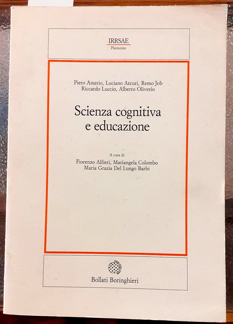 SCIENZA COGNITIVA E EDUCAZIONE.