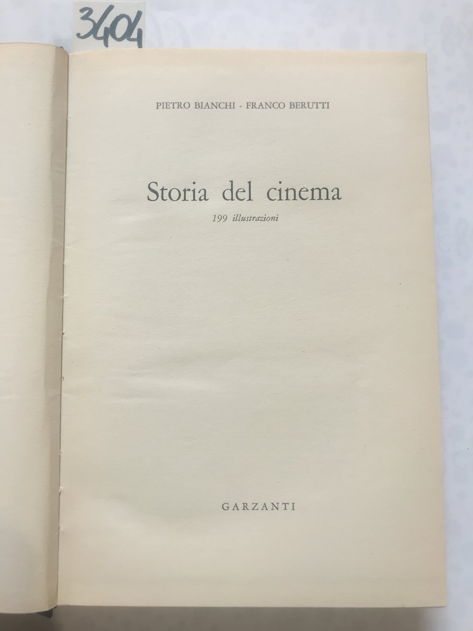 STORIA DEL CINEMA.