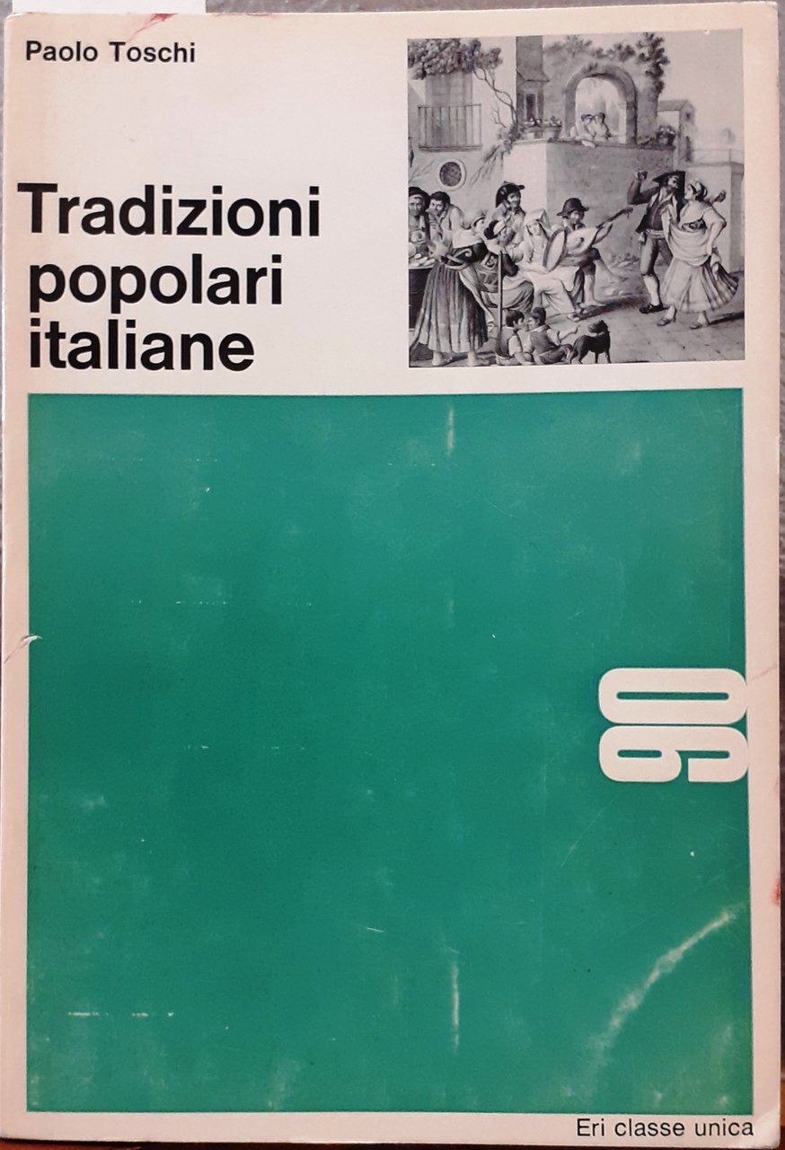 TRADIZIONI POPOLARI ITALIANE.