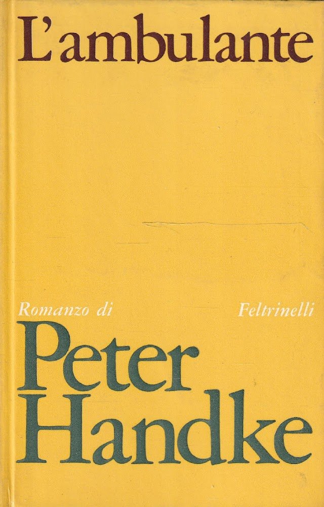 1^ edizione! L'ambulante: romanzo