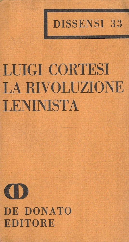 1^ Edizione ! La rivoluzione leninista