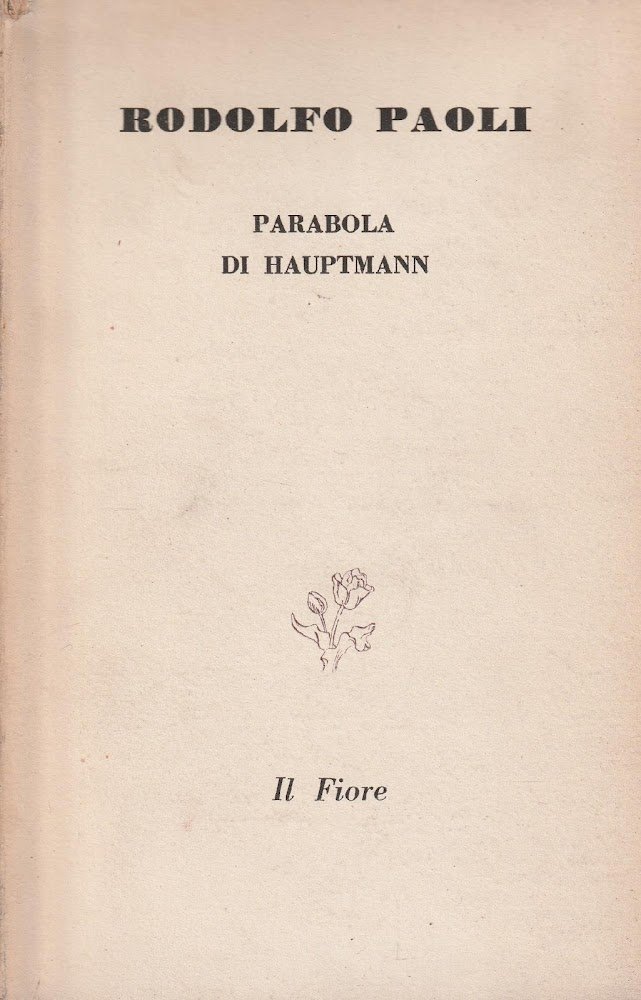 1^ edizione! Parabola di Hauptmann