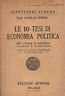 Le 10 tesi di economia politica | Immagine principale