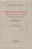 Scritti non compiuti. Poesie giovanili e sparse. Lettere pensieri giudizi | Immagine principale