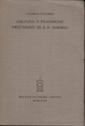 Cultura e tradizione nell'Adone di G.B. Marino