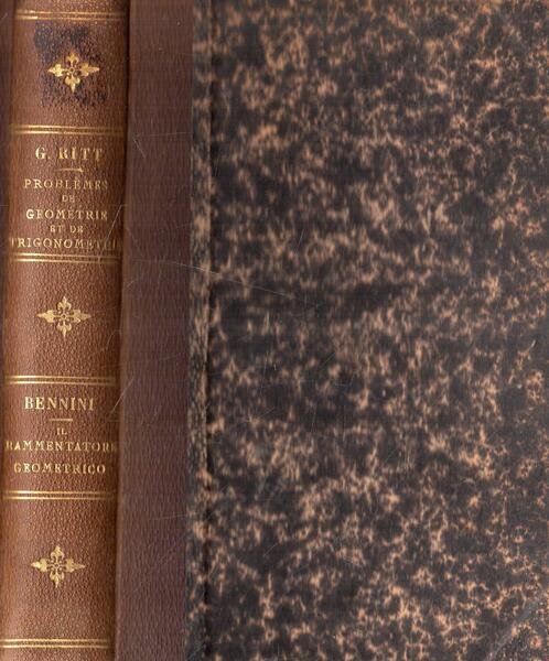 Problèmes De Géométrie Et De Trigonométrie. Ritt / Il rammentatore …