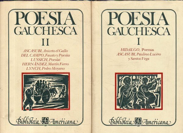 Poesia Gauchesca: I, II ( 2 vol.)