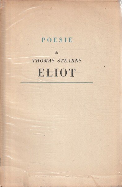 Poesie di Thomas Stearn Eliot