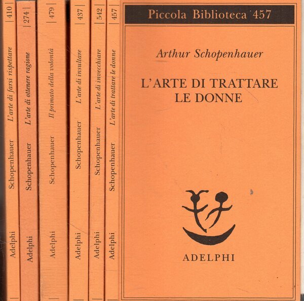 Volumi su Schopenhauer (6 volumi)